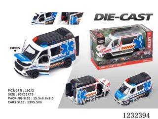 1:32 pull back alloy car