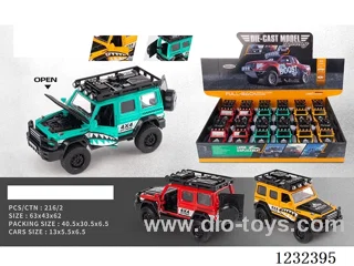 1:32 pull back alloy car (openable door)