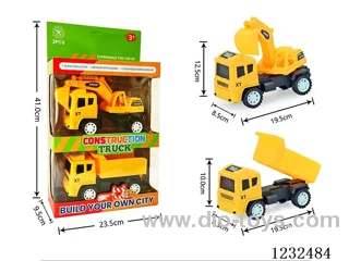 Inertial engineering truck hook machine + bucket