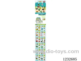 deformation insect capsule toy 12 boxes