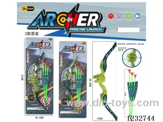 Dinosaur Bow and Arrow + Quiver