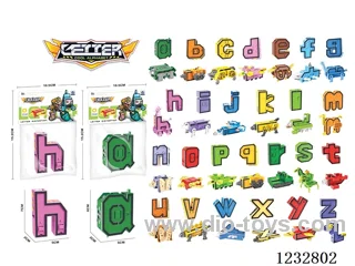 New English Alphabet Transformers