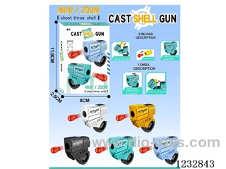 Mini shell-firing ring gun color box