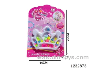Beaded crown