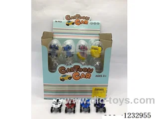 free wheel beach motorcycle (can be filled with candy) 36pcs