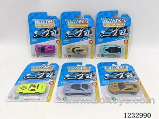 1:64 alloy free wheel car