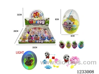 changeable puppy light eggs + swimming rings (20PCS whole box price)