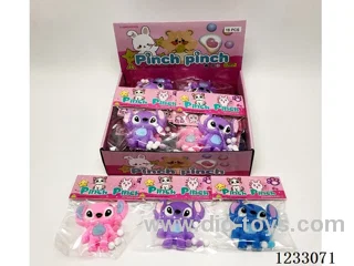 Soft Rubber 16-Piece Stitch Squeeze Toy (Whole Box Price)