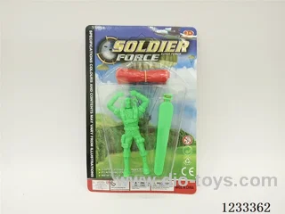 Parachute soldier