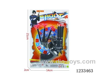 Soft bullet gun police set GCC