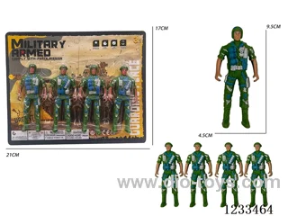 4 soldiers (green)