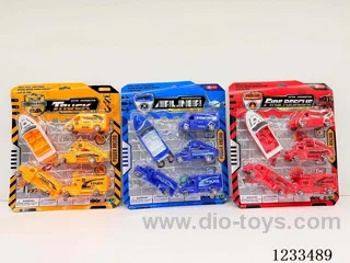 Free Wheel Police, Fire, Engineering (Set)