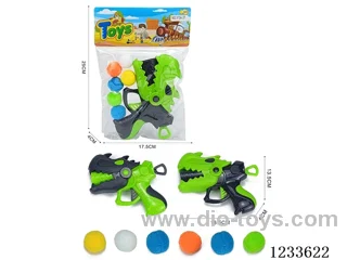 silent elastic ball gun