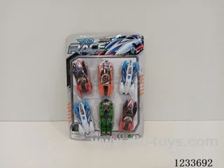 Spray paint free wheel sports car (6 PCS)