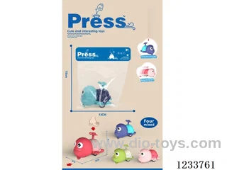 Pressure-Activated Turtle (4-Color Mixed Pack)