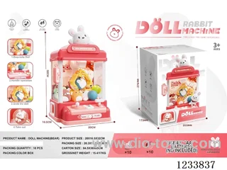 claw machine （10dolls+ 10capsule toys）