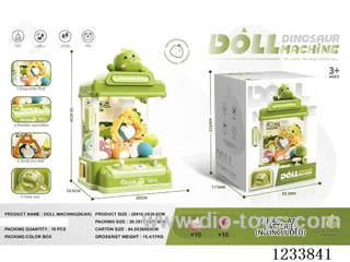 claw machine （10dolls+ 10capsule toys）