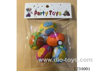 Pull-back transforming dinosaur egg