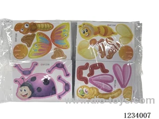 Cartoon insect 3D puzzle 25 PCS