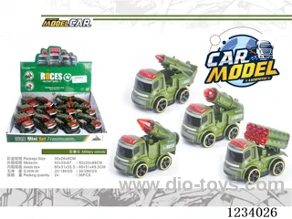 Military War Vehicle -inertia 12PCS