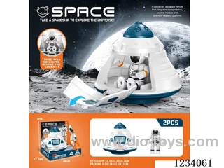 Space Exploration Flying Saucer with light