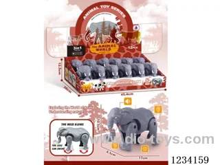 B/O Elephant (12PCS)