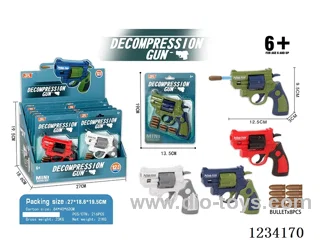 Python Revolver Stress Relief Gun 12PCS