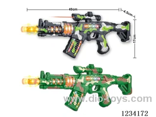(GCC) B/O Telescopic Rotating Gun W L/M(Camouflage Two-Color Mix)