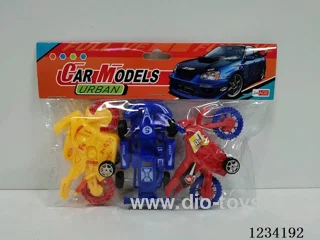 free wheel toys (3 PCS)3 types 4 colors