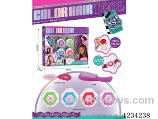 Colorful hair clips