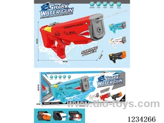 Self-priming B/O water gun