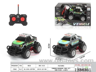 4ch rc car with light not included battery