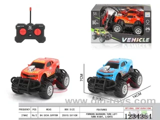 4ch rc car with light not included battery
