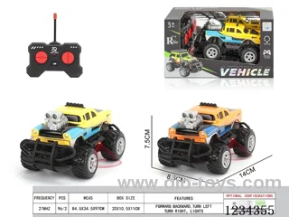 4ch rc car with light not included battery