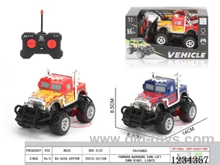 4ch rc car with light not included battery