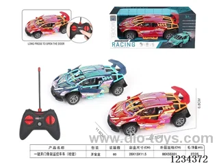 27MHZ rc car with light not included battery