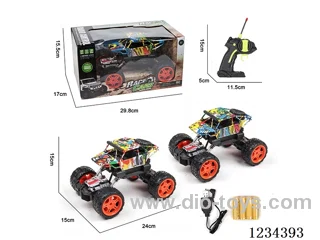 1:16 4ch RC Crawler 2 Models mixed Included Battery