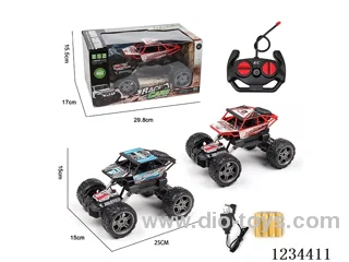 1:16 4ch RC Crawler 2 Models mixed Included Battery