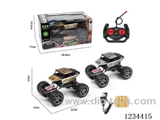 1:16 4ch alloy RC crawler 2 models mixed included battery