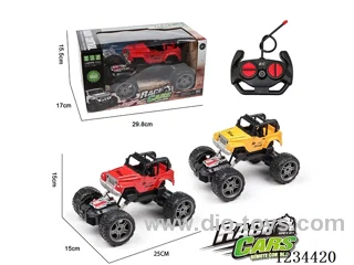 1:16 4ch Wrangler RC Crawler 2 models mixed