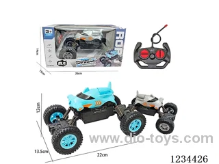 1:16 4ch RC Off-Road Crawler with lights 2 colors mixed