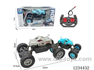 1:16 4ch RC Off-Road Crawler with Lights, 2 Colors Mixed