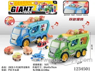 Press calf + free wheel transport vehicle