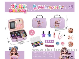 Handbag - Eye Shadow Nail Polish Makeup Series 12PCS