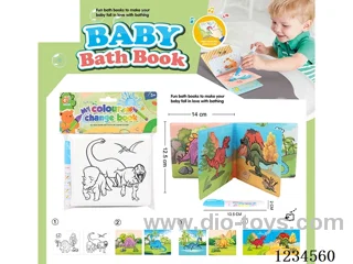 Color-changing Early Education EVA Bath Book with BB Sound