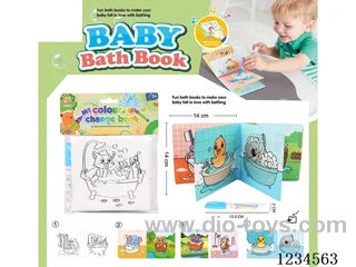 Color-changing Early Education EVA Bath Book with BB Sound
