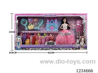 11.5-inch solid 9-joint Barbie