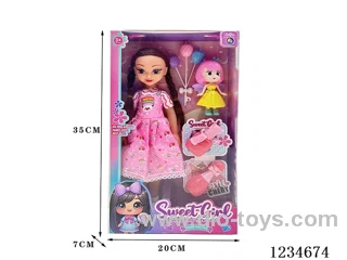 14-inch Empty Body Doll with English Song IC + Accessories