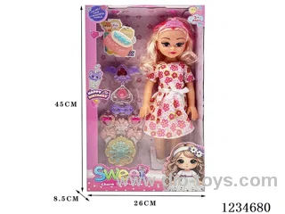 18-inch Empty Body Doll with English Song IC + Accessories