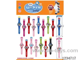6 projection electronic watches